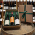 Trio : French Red Selection No.2 in Kraft Gift Box with green ribbon