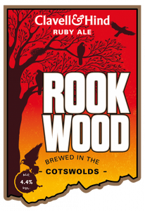 Clavell & Hind Rook Wood Ruby Ale 500ml bottle x 12