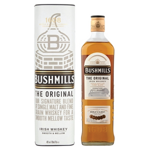 Bushmills Original Irish Whiskey In Gift Tube 70cl