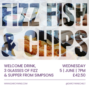 Fizz, Fish & Chips Ticket - Wed 5th June