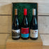 Trio : Pinot Noir Lover's No.2 Selection in Kraft Gift Box with green ribbon