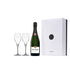 Taittinger Brut Reserve Champagne NV in Paradox Gift Box with Glasses
