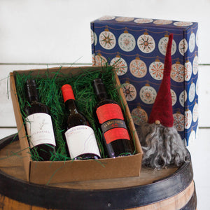 Trio : Malbec Lover's No.2 Selection in Christmas Bauble Gift box
