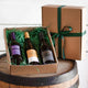 Trio : Portuguese Lover's Selection in Kraft Gift Box with green ribbon